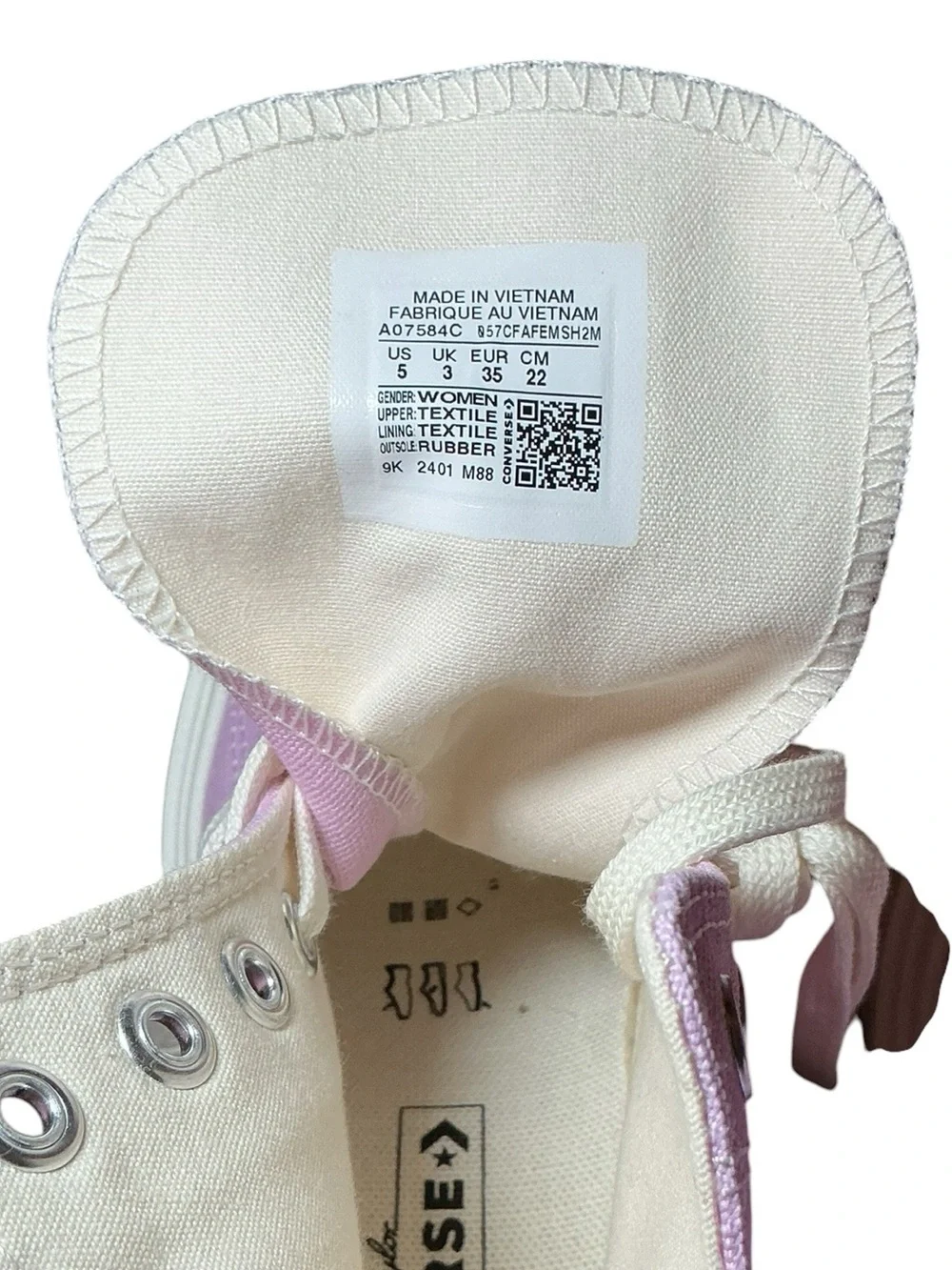 Converse All Star Platform High-Top Sneakers — Pink